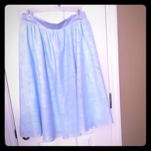 ModCloth Tulle Skirt in Baby Blue - 3x